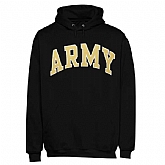 Men's Army Black Knights Bold Arch Hoodie - Black,baseball caps,new era cap wholesale,wholesale hats